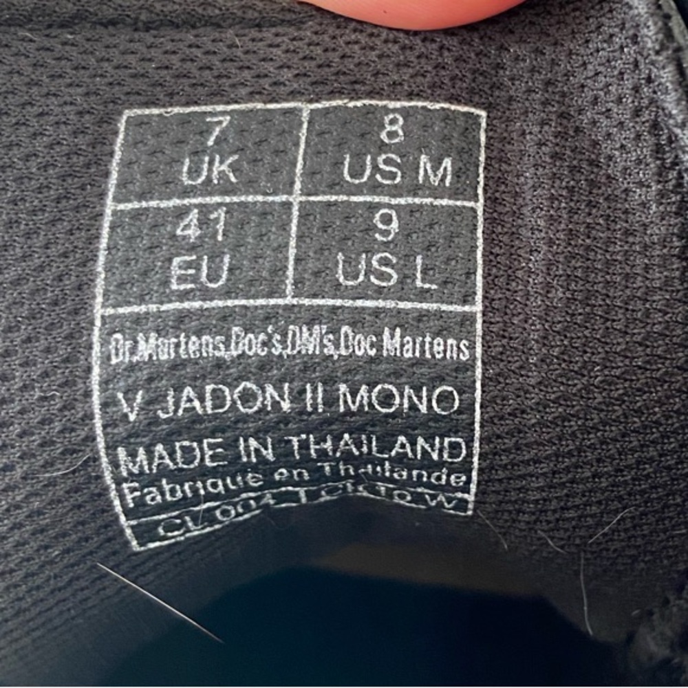 Doc Martens Vegan Jadon Platforms - Picture 10 of 11